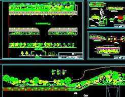 某道路绿化施工图免费下载 - 园林绿化及施工 - 土木工程网